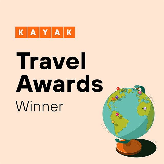 KAYAK Travel Awardsを受賞いたしました！